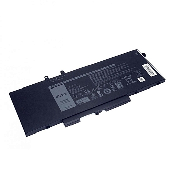 Аккумулятор (батарея) 4gvmp для ноутбука Dell Latitude 14-5400, 5500, Precision 3540, 8500мАч, 7.6В (оригинал)
