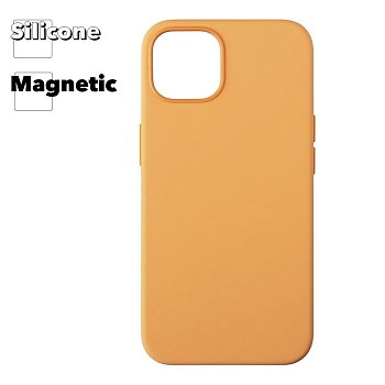 Силиконовый чехол для iPhone 13 "Silicone Case" with MagSafe (Marigold)