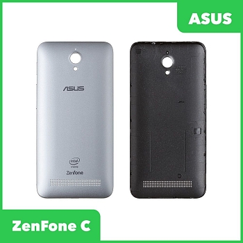 Задняя крышка корпуса для Asus ZenFone C (ZC451CG), серая