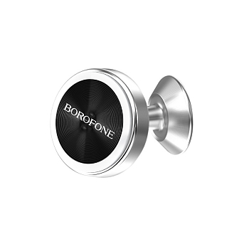 Авто-держатель BOROFONE BH5 Platinum магнитный на панель (серебро)