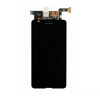 Дисплей Sony E2003, E2033 (E4g, E4g Dual)+тачскрин (черный)