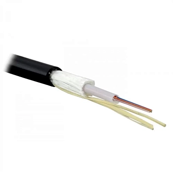 ВО кабель LANMASTER loose tube, 2 силов.эл. steel wire, GYXY, PE, внешний, 8 х OS2, LAN-OFC-GYXY08S2