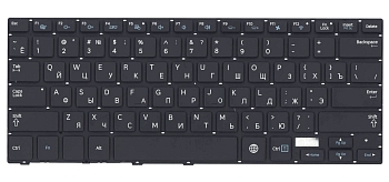 Клавиатура для ноутбука Samsung NP730U3E, NP730U3E, NP740U3E, черная, с подсветкой