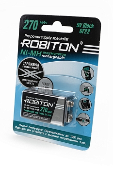 Аккумулятор Robiton RTU270MH-1 BL1, 1 штука