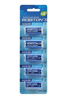 Батарейка (элемент питания) Robiton Standard R-LR1-0-BL5 LR1 (0% Hg) BL5, 1 штука