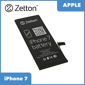 Аккумулятор Zetton для телефона iPhone 7 1960 mAh, Li-Pol аналог 616-00256