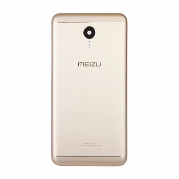 Задняя крышка корпуса для Meizu M3 Note (L681Н), золотая