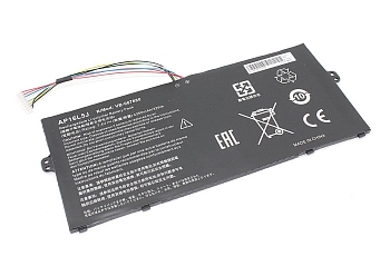 Аккумулятор (батарея) AP16L5J для ноутбука Acer SF514-52T, 7.4В, 4350мАч (OEM)