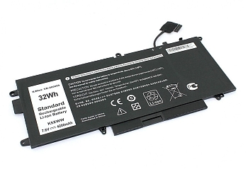 Аккумулятор (батарея) K5XWW для ноутбука Dell Latitude 12 5289, 7.6В 4200мАч (OEM)