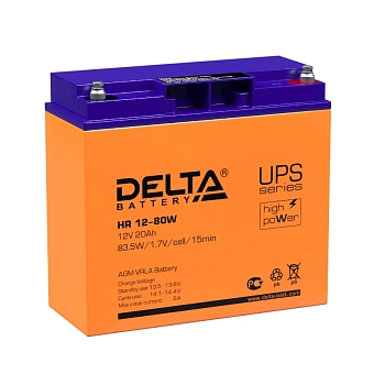 HR 12-80 W Delta Аккумуляторная батарея