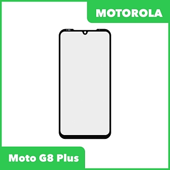 Стекло для переклейки дисплея Motorola Moto G8 Plus, черный