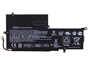 Аккумулятор (батарея) для ноутбука HP Spectre Pro X360 G1, G2, (PK03XL), (HSTNN-DB6S), 56Втч, 11.4В, 4900мАч, (оригинал)