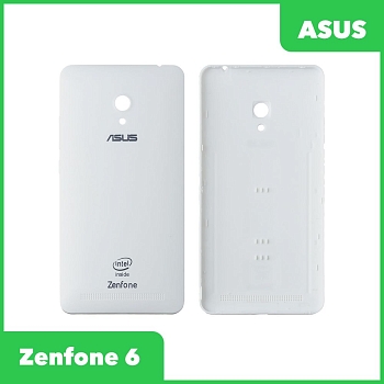 Задняя крышка корпуса для Asus ZenFone 6 (A600CG), белая