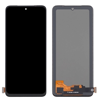 Дисплей (экран в сборе) для телефона Xiaomi Redmi Note 11 Pro 4G, Note 11 Pro 5G, Poco X4 Pro 5G (черный) ориг 100%
