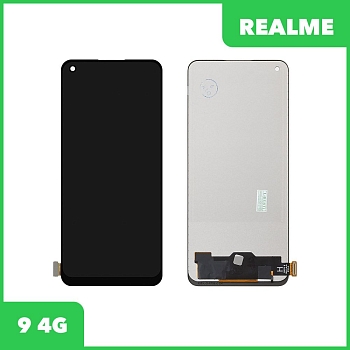 LCD дисплей для Realme 9, 10 4G (RMX3521/RMX3630) с тачскрином TFT (черный)
