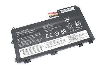 Аккумулятор (батарея) для ноутбука Lenovo ThinkPad T430u UltraBook (L11N3P51), 11.1В, 3850мАч OEM