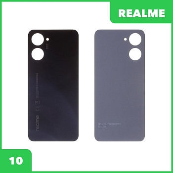 Задняя крышка для телефона Realme 10 (черный)