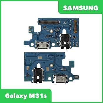 Системный разъем (разъем зарядки) для Samsung Galaxy M31s (M317F) и микрофон