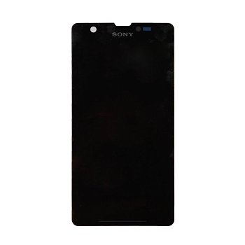 LCD дисплей для Sony Xperia ZR C5502, M36h в сборе с тачскрином (черный)