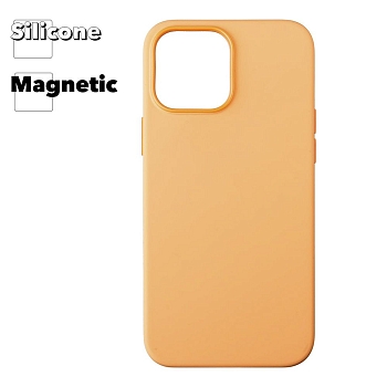 Силиконовый чехол для iPhone 13 Pro Max "Silicone Case" with MagSafe (Marigold)