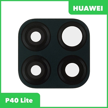 Стекло основной камеры для Huawei P40 Lite, черный