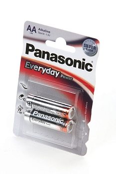 Батарейка (элемент питания) Panasonic Everyday Power LR6EPS/2BP LR6 BL2, 1 штука
