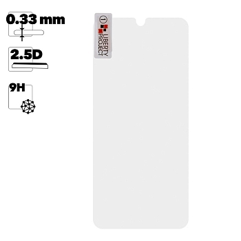 Защитное стекло "LP" для Xiaomi CC9e Tempered Glass 0.33 мм, 2.5D 9H (ударопрочное)
