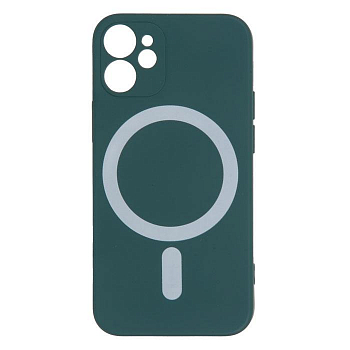 Накладка Barn&Hollis для iPhone 12 mini, для magsafe, зеленая