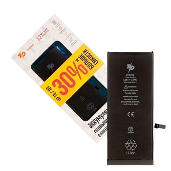 Аккумулятор (батарея) для телефона iPhone 6S plus ZeepDeep +31% увеличенной емкости: батарея 3600 mAh, монтажные стикеры