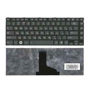 Клавиатура для ноутбука Toshiba Satellite L800, L830, черная, с рамкой