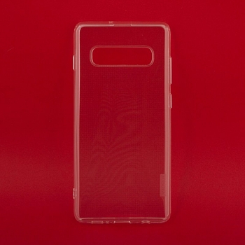 Силиконовый чехол для Samsung Galaxy S10+ X-LEVEL Antislip, прозрачный