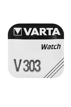 Батарейка (элемент питания) Varta 303, 1 штука