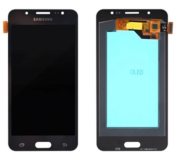 Дисплей Samsung J510F (J5 2016)+тачскрин (серый) OLED