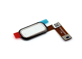 Шлейф со сканером отпечатка пальца для телефона Asus ZenFone 4 Max (ZC520KL), белый