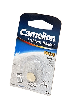 Батарейка (элемент питания) Camelion CR1216-BP1 CR1216 BL1, 1 штука