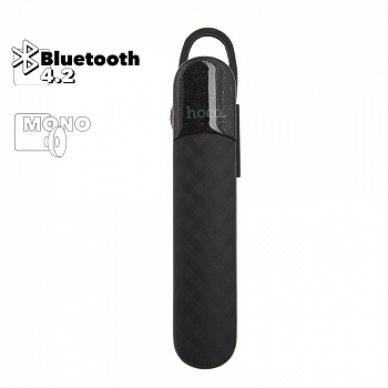 Bluetooth гарнитура Hoco E25 Mystery Headset вставная моно, черная