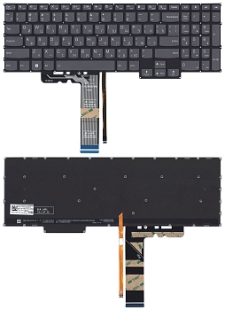 Клавиатура для ноутбука Lenovo 5 Chrome 16IAU7 черная