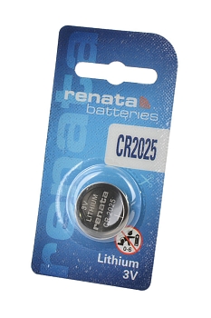 Батарейка (элемент питания) Renata CR2025 BL1, 1 штука