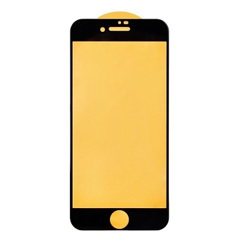 Защитное стекло 6D для Apple iPhone 7, 8, SE 2020, черный (Vixion) (тех. пак.)