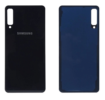 Задняя крышка Samsung A750F (A7 2018) черная