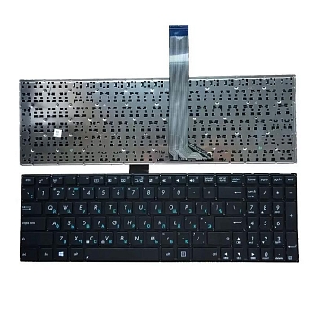 Клавиатура для ноутбука Asus K56, черная, без рамки