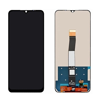 Дисплей (экран в сборе) для телефона Xiaomi Poco C40, Redmi 10C (черный) ориг 100%
