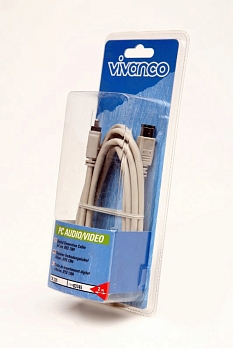 Кабель VIVANCO CC A 20 F3 45403 Firewire IEEE1394 6p/4 p 2.0m