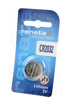Батарейка (элемент питания) Renata CR2032 BL1, 1 штука