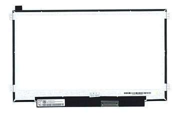 Матрица NV116WHM-T05, 11.6", ADS, 1366x768 (HD), 60 Гц, 40 pin, LED, Slim (тонкая), встроеный тач, разъём справа, уши слева/справа, матовая