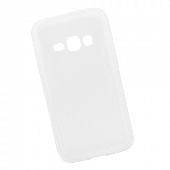 Чехол силиконовый "LP" для Samsung Galaxy J1 2016 TPU, прозрачный (европакет)