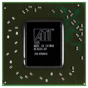 Видеочип ATI AMD Radeon HD 5770 215-0754013, б/у с разбора, требуется ребол