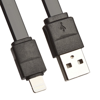 USB Дата-кабель Stable and Faster для Apple 8-pin 20 см., черный