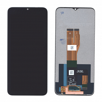 Дисплей (модуль) для Realme C30s (RMX3690) в сборе с тачскрином черный