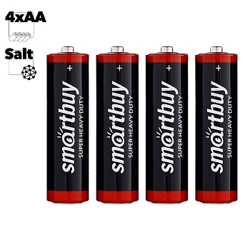Батарейка (элемент питания) SmartBuy R6 AAA солевая, 1 штука